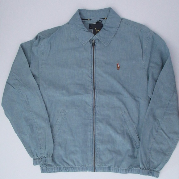 bayport chambray windbreaker